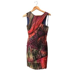 BCBG Roxanne Multi Body Con Dress Sz. 6